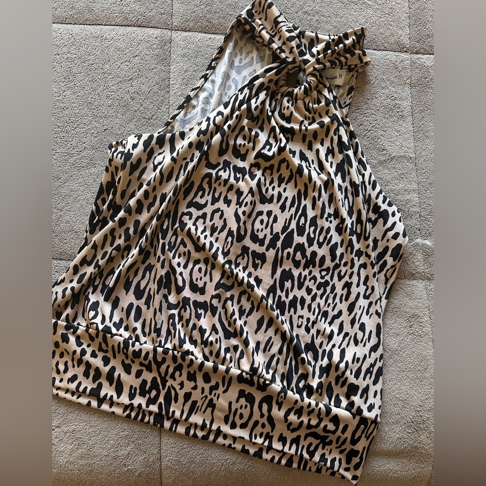 Veronica M Animal Print Top